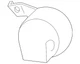 Genuine GM 410 Hz Horn 84501956