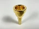 Used Griego 2 Deco Large Shank Trombone, Gold Plate [39821]