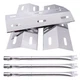 Hipoilk Grill Replacement Parts for Ducane Stainless Steel Heat Plates 