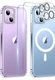 Red2Fire [2 Pack for iPhone 14 Plus Case Clear (a4)