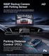 Seventour TC1 1080P Backup Camera with 7"LCD & Backup Sensors Parking Distance