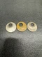 (3) Conn Sousaphone Top Valve Cap Retainer Plates (22K, 20K) Used.