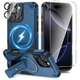 Funda Magnetica Con Carga MagSafe y Protector De Pantalla Para iPhone 16 Pro Max