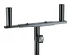 K&M Konig & Meyer 14940.000.55 Speaker Mounting Fork Stand | Adjustable Black 