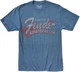 Genuine Fender since 1954 Strat T-Shirt, Blue, M-3XL