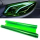 Car Taillight Headlight Fog Light Light Self-Adhesive Tint Film, 12&times;48 Inch