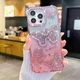For iPhone 17 Pro Max 16 15 14 13 12 11 Pro Butterfly Glitter Bling Sparkle Case