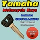 1980-1983 Yamaha Motorcycle keys cut by code to key codes C34344-C44331