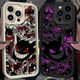 Pokemon Gengar Luxury iPhone Case for iPhone 17 16 15 14 13 12 11 Pro Max Cover