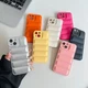 For iPhone 17 Pro Max 16e 15 14 13 12 11 Liquid Rubber Shockproof Soft TPU Case