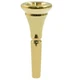 Gold Plated Standard French Horn Mouthpiece Replacement Accessory 1 PCS