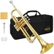🎺 Eastar ETR-380 Bb Standard Trumpet With Hard Case & Accessories 7* Mouthpiece