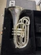 Dynasty M571 Series Bb Marching Baritone Silver
