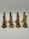 Genuine Marcinkiewicz 24K Gold Cornet Mouthpiece, 5XW - Used