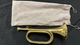XinBao FH-70 Gold Brass Bugle Lacquered with Strap Eyelets, Bag & Mouthpiece