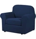 High Stretch 2-Piece Armchair Cover/Sofa Chair Covers/Slipcover Furniture Protec