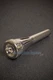 Genuine Denis Wick Silver Trumpet Mouthpiece, 1C Heavytop NEW! Ships Fast!