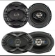 2x  BLAUPUNKT GTS692M 6" x 9" 300W + 2x GTS655M 250W 6.5" CAR COAXIAL SPEAKERS