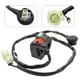 Left Handlebar Start Stop Switch for Honda FourTrax 350 TRX350 4x4 1986-1987 ATV