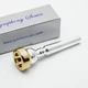 Genuine Schilke S3 Symphony Series 24K Gold Rim & Cup Trumpet Mouthpiece NEW