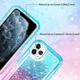 NEW Case for IPhone 14 PRO MAX Plus Glitter Liquid Protective Quicksand Gradient