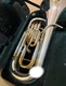YAMAHA YEP-842S & Case Euphonium Custom Series YEP842S 842 S Silver Excellent JP