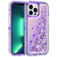 Shockproof Liquid Glitter Defender Case For iPhone 17 16 15 14 Pro Max 13 12 11