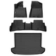 GINOWY-Floor Mats & Cargo Liner Set for Kia Sportage 2017-2022, TPE All Weath...