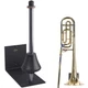 STRING SWING HH16W TROMBONE HOLDER WHITE SLAT WALL MOUNT