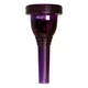 KELLY 25 Crystal purple Plastic Tuba Mouthpiece