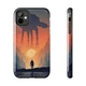 Starry Adventure Sci-Fi Star Wars Fans Gift Phone Tough Case For Iphone