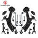 14PC Control Arm Tie Rod Sway Bar Link Kit for Honda CR-V CRV 2012-2014