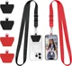 2 Pack Universal Phone Adjustable Neck Strap for Smartphones, iPhone, Samsung