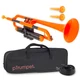 pTRUMPET 2.0 Plastic Trumpet, Orange