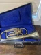Lark M4051 Euphonium Gold Lacquered Brass 3-Valve Piston with Case No Mouthpiece