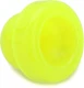 Pickett Acrylic Trumpet Mouthpiece Top - 1.5C, Electric Yellow