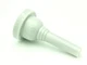 KELLY-12C - Small-shank Trombone/Baritone Lexan-Mouthpiece - Steel-Grey