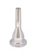 Conn Umi Helleberg Tuba Mouthpiece - Shallow Cup Causing Brighter Tone Silver