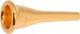 Holton Farkas Gold Plated French Horn Mouthpiece Shallow Cup