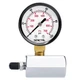 SENCTRL 0-100 Psi Gas Pressure Test Gauge, 2" Dial Size, 3/4" FNPT