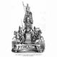 Trophy Presented to the Royal Horse Guards by Earl of Zetland-Antique Print 1875