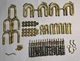 King 1124 Marching Baritone Replacement Parts in Light Gold