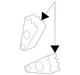 Genuine GM Vent Valve Lever 13263335