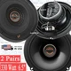 4x Infinity REF-6522EX 330W 6.5" Shallow Mount Car Audio Coaxial Speaker 2 Pairs
