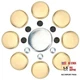 Freeze Plug Kit Brass Freeze Frost Plug Parts MPE-100BR Compatible with Chevy