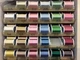 SULKY 40W RAYON EMBROIDERY THREAD-(KING 850 YARDS)-VARIOUS COLORS-COLLECTION 1 
