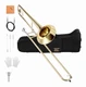 🎵 Eastar Tenor Slide Bb Trombone B Flat Brass Trumpet Set Student School Band