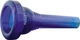 Kelly TB12CB 12C Crystal Blue Plastic Trombone Mouthpiece