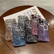 3D Flower Rhinestone Elegant Phone Case for iPhone17 PRO MAX 16 15 14 Women Lady