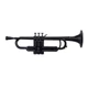 Trumpet ZO Next Generation Plastic Bb Trumpet Matte Black & Bag